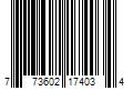 Barcode Image for UPC code 773602174034