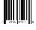 Barcode Image for UPC code 773602359318