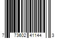 Barcode Image for UPC code 773602411443