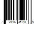 Barcode Image for UPC code 773602411603