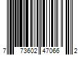 Barcode Image for UPC code 773602470662