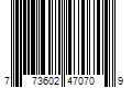 Barcode Image for UPC code 773602470709