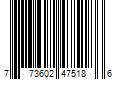 Barcode Image for UPC code 773602475186