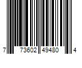 Barcode Image for UPC code 773602494804