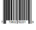 Barcode Image for UPC code 773602522019