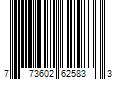 Barcode Image for UPC code 773602625833