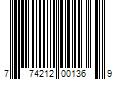 Barcode Image for UPC code 774212001369