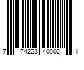 Barcode Image for UPC code 774223400021