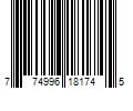 Barcode Image for UPC code 774996181745