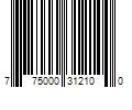 Barcode Image for UPC code 775000312100