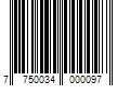 Barcode Image for UPC code 7750034000097