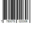 Barcode Image for UPC code 7750075020306