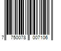 Barcode Image for UPC code 7750078007106