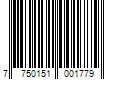 Barcode Image for UPC code 7750151001779