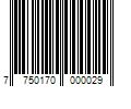 Barcode Image for UPC code 7750170000029