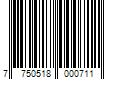 Barcode Image for UPC code 7750518000711