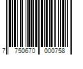 Barcode Image for UPC code 7750670000758