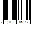 Barcode Image for UPC code 7750670017817