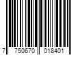 Barcode Image for UPC code 7750670018401