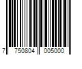 Barcode Image for UPC code 7750804005000