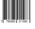 Barcode Image for UPC code 7750885011983