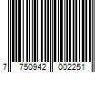 Barcode Image for UPC code 7750942002251