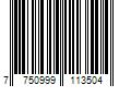 Barcode Image for UPC code 7750999113504