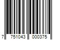 Barcode Image for UPC code 7751043000375