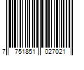 Barcode Image for UPC code 7751851027021