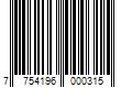 Barcode Image for UPC code 7754196000315