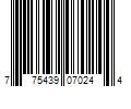 Barcode Image for UPC code 775439070244