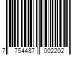 Barcode Image for UPC code 7754487002202