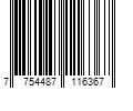 Barcode Image for UPC code 7754487116367