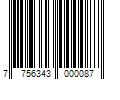 Barcode Image for UPC code 7756343000087