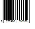 Barcode Image for UPC code 7757486000026