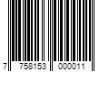 Barcode Image for UPC code 7758153000011