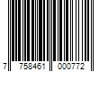 Barcode Image for UPC code 7758461000772