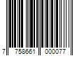 Barcode Image for UPC code 7758661000077