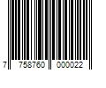 Barcode Image for UPC code 7758760000022