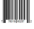 Barcode Image for UPC code 776019602572