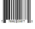 Barcode Image for UPC code 776992006770