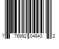 Barcode Image for UPC code 776992049432