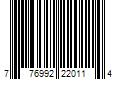 Barcode Image for UPC code 776992220114