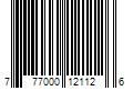 Barcode Image for UPC code 777000121126