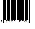 Barcode Image for UPC code 7770322227326