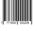 Barcode Image for UPC code 7771609000205