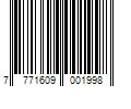 Barcode Image for UPC code 7771609001998