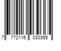 Barcode Image for UPC code 7772116030365