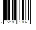 Barcode Image for UPC code 7772830180360