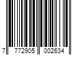 Barcode Image for UPC code 7772905002634